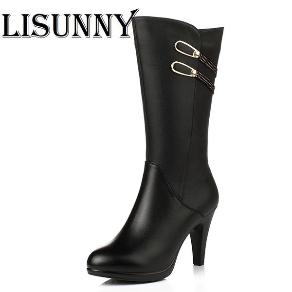 boots women long high heel 2021 latest genuine leather women's fashion stiletto warm breathable female winter, Black
boots women long high heel 2021 latest genuine leather women's fashion stiletto warm breathable female winter, Black
