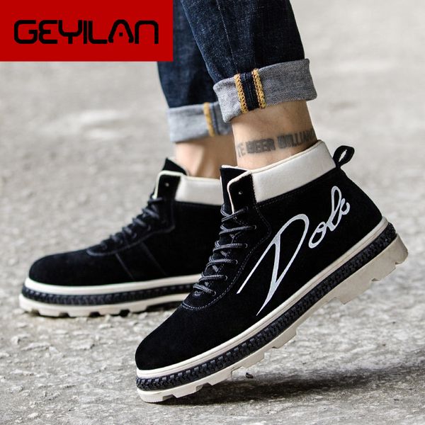 new men boots fashion men ankle boots winter motorcycle male oxfords shoes leather men's casual shoes 265, Black
new men boots fashion men ankle boots winter motorcycle male oxfords shoes leather men's casual shoes 265, Black