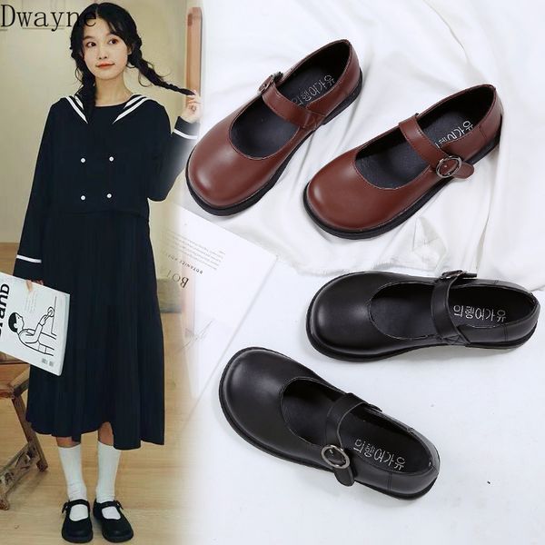 japanese doll shoes mori retro round head flat single shoes college wind small leather british style students casual, Black
japanese doll shoes mori retro round head flat single shoes college wind small leather british style students casual, Black