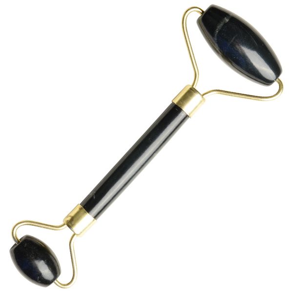 double side jade face massager roller natural black obsidian reef stone anti wrinkle face-lift beauty tool
double side jade face massager roller natural black obsidian reef stone anti wrinkle face-lift beauty tool