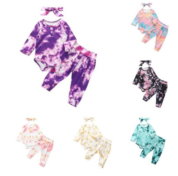 baby boy girl clothes tie dye clothing set long sleeve romper pants bow headband 3 pcs fashion infants wear winter autumn outfits by1584, White
baby boy girl clothes tie dye clothing set long sleeve romper pants bow headband 3 pcs fashion infants wear winter autumn outfits by1584, White