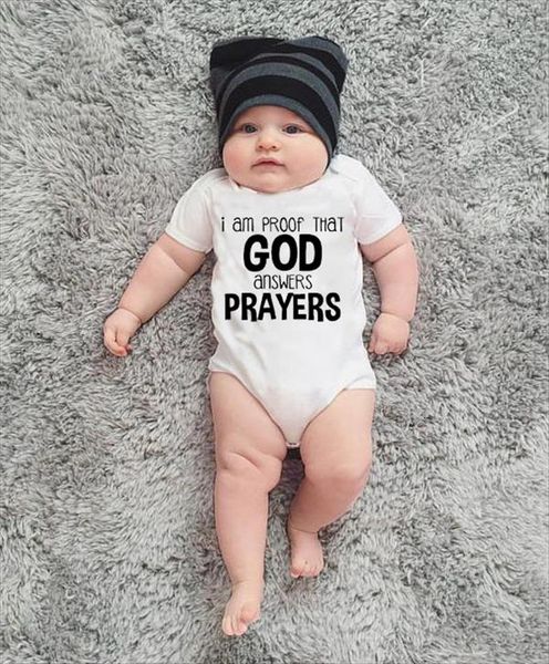 cute infant baby boys girls jumpsuit i am proof that god answers prayers print letter summer bodysuits cotton outfits clothes, Blue
cute infant baby boys girls jumpsuit i am proof that god answers prayers print letter summer bodysuits cotton outfits clothes, Blue
