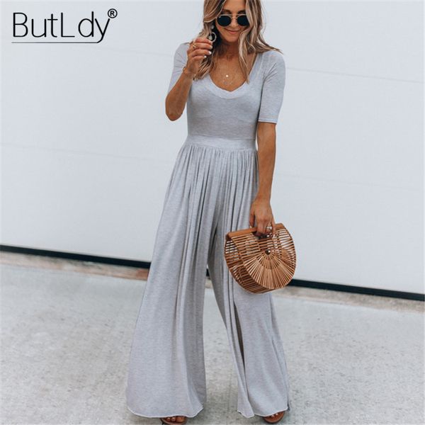 wide leg pants long jumpsuit women short sleeve fashion pleated jumpsuit summer romper 2020 loose bodysuit casual overalls, Black;white
wide leg pants long jumpsuit women short sleeve fashion pleated jumpsuit summer romper 2020 loose bodysuit casual overalls, Black;white