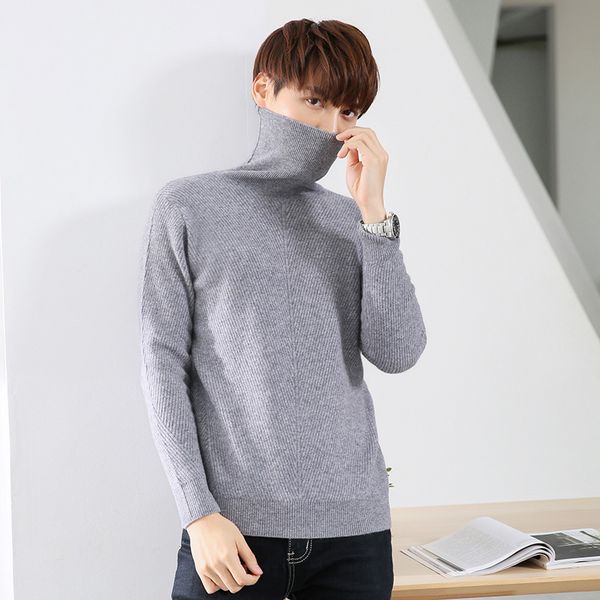 men's sweaters man 100% wool knitting jumpers men winter turtleneck pullovers male clothes high collar twill fashionable sweater, White;black
men's sweaters man 100% wool knitting jumpers men winter turtleneck pullovers male clothes high collar twill fashionable sweater, White;black