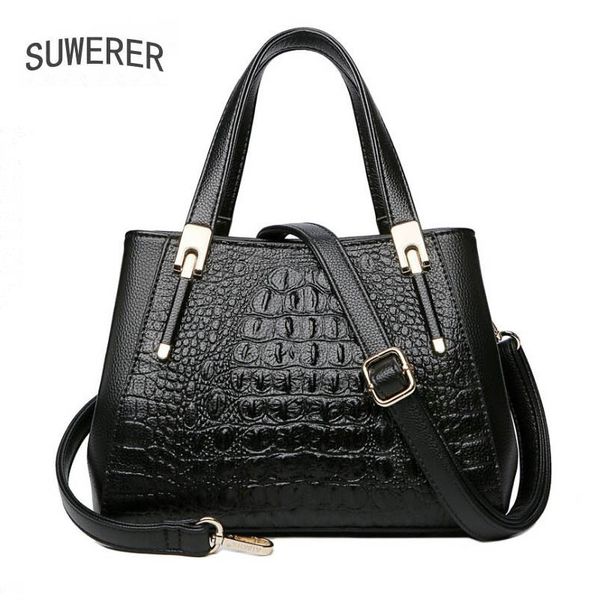 suwerer новые женские кожаные сумки моды крокодил шаблон роскошные сумки женщин сумки дизайнер кожаные сумки
suwerer новые женские кожаные сумки моды крокодил шаблон роскошные сумки женщин сумки дизайнер кожаные сумки