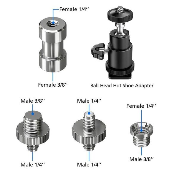 camera screw, 21 pcs 1/4 inch 3/8 inch converter threaded screws 1/4inch shoe adapter mount camera ball head set camera/trip
camera screw, 21 pcs 1/4 inch 3/8 inch converter threaded screws 1/4inch shoe adapter mount camera ball head set camera/trip