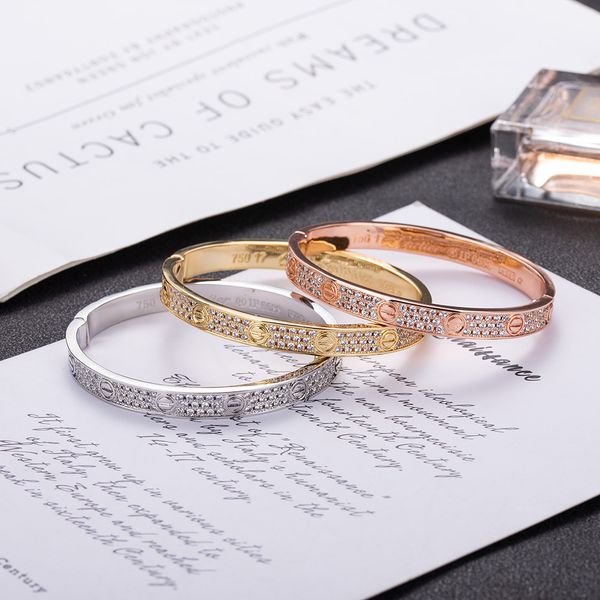 Europe and the United States open plated 18K gold rose gold platinum h star half diamond lock Bracelet lovers bracelet jewelry wholesale
Europe and the United States open plated 18K gold rose gold platinum h star half diamond lock Bracelet lovers bracelet jewelry wholesale