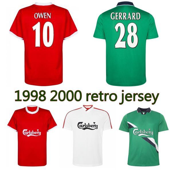1998 1999 2000 owen gerrard retro soccer jersey 98 99 home away berger fowler mcmanaman heskey carragher classic vintage football shirt, Black;yellow
1998 1999 2000 owen gerrard retro soccer jersey 98 99 home away berger fowler mcmanaman heskey carragher classic vintage football shirt, Black;yellow