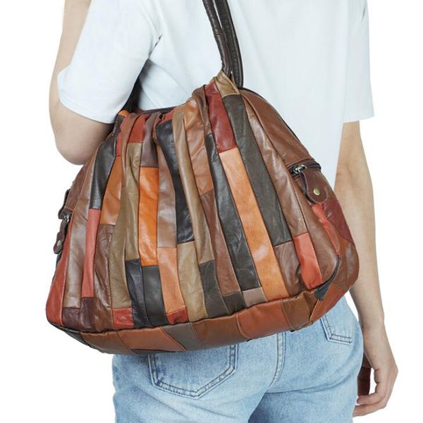 vintage leather luxury handbags women sheepskin color stripe bags designer brand large capacity tote bags for women sac a main
vintage leather luxury handbags women sheepskin color stripe bags designer brand large capacity tote bags for women sac a main