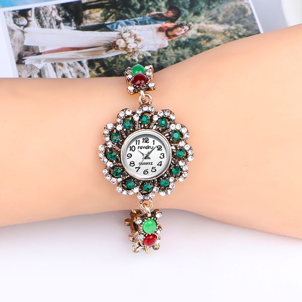qingxiya watch women dress quartz wrist watch ladies colored crystal ancient gold bracelet watches relogio feminino, Slivery;brown
qingxiya watch women dress quartz wrist watch ladies colored crystal ancient gold bracelet watches relogio feminino, Slivery;brown