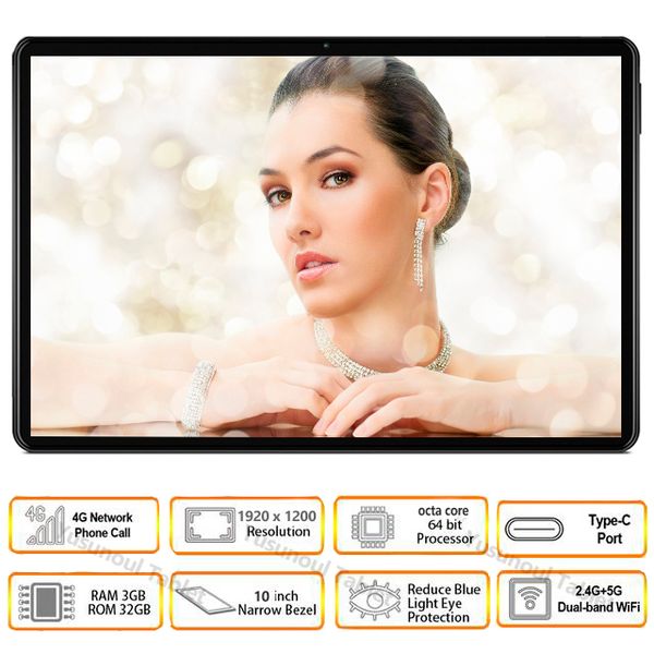 tablet pc global version 4g lte 10 inch android 9.0 octa core 64gb rom 1920*1200resolution dual sim cameras
tablet pc global version 4g lte 10 inch android 9.0 octa core 64gb rom 1920*1200resolution dual sim cameras