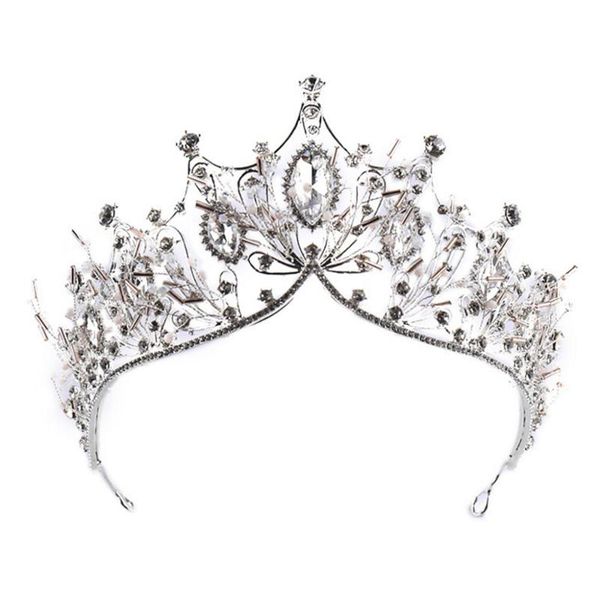 2020 bride crown baroque style luxury wedding tiara bridal pearl women girl rhinestone princess exquisite hair accessories, Golden;silver
2020 bride crown baroque style luxury wedding tiara bridal pearl women girl rhinestone princess exquisite hair accessories, Golden;silver