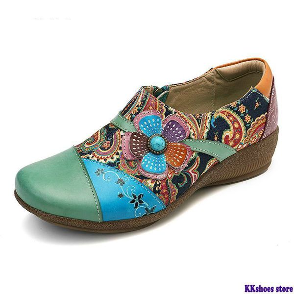 folkways floral pattern genuine leather splicing jacquard comfortable zipper flat women shoes elegant ladies shoes 2020, Black
folkways floral pattern genuine leather splicing jacquard comfortable zipper flat women shoes elegant ladies shoes 2020, Black
