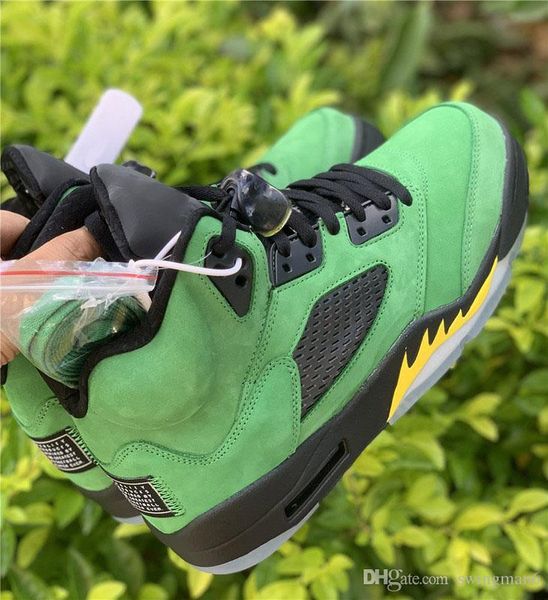 2020 air authentic 5 se oregon ducks basketball shoes apple green yellow strike black jumpman reflective retro men sports sneakers with box
2020 air authentic 5 se oregon ducks basketball shoes apple green yellow strike black jumpman reflective retro men sports sneakers with box
