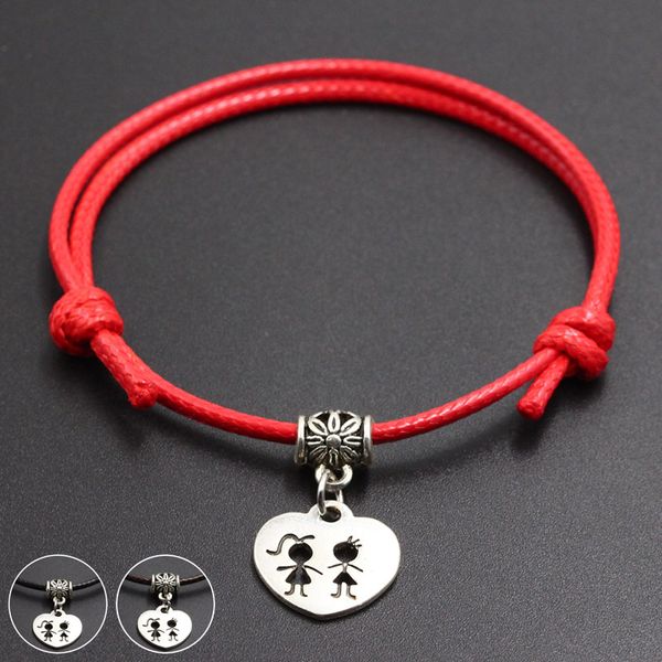 charm bracelets girl & boy pendant red thread string bracelet lucky handmade rope for women men lover couple jewelry, Golden;silver
charm bracelets girl & boy pendant red thread string bracelet lucky handmade rope for women men lover couple jewelry, Golden;silver