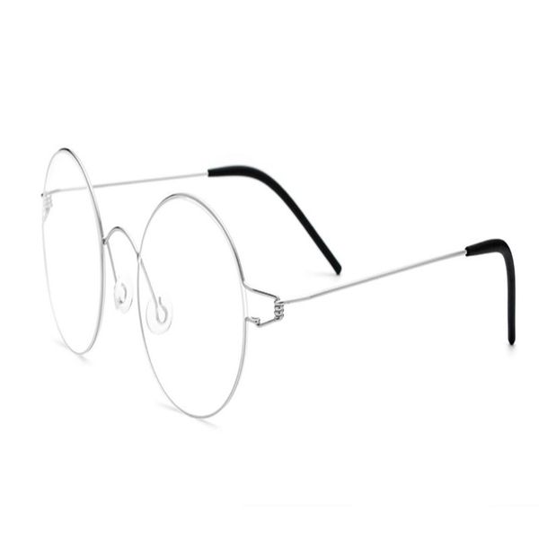 mongoten pure titanium fashion fashion ultralight rimless round frame myopia eyewear frame clear lens optical eyeglasses, Black
mongoten pure titanium fashion fashion ultralight rimless round frame myopia eyewear frame clear lens optical eyeglasses, Black