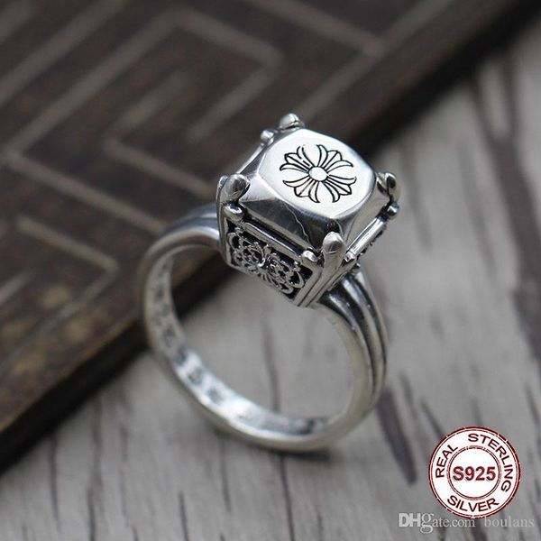 s925 pure silver men's ring personality do old restoring ancient ways the punk style the cross classic ring gift to your lover
s925 pure silver men's ring personality do old restoring ancient ways the punk style the cross classic ring gift to your lover