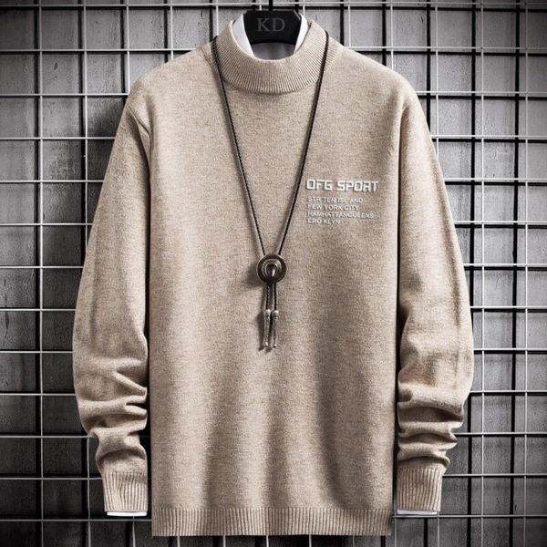 men's sweaters christmas men clothes 2021 fall winter thick warm mens knit sweater fashion half turtleneck cashmere pullover, White;black
men's sweaters christmas men clothes 2021 fall winter thick warm mens knit sweater fashion half turtleneck cashmere pullover, White;black