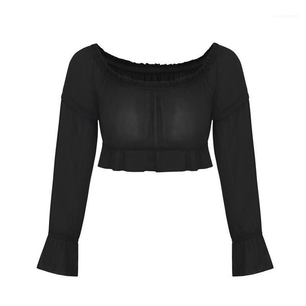 подросток повседневный отдыха одежда женская разрез шеи crop top моды с длинным рукавом сплошной цвет crop top, White
подросток повседневный отдыха одежда женская разрез шеи crop top моды с длинным рукавом сплошной цвет crop top, White