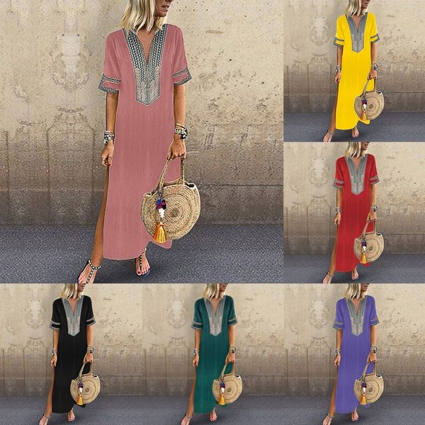 large size women's clothing dress 2019 summer new long slim-fit slim-fit positioning flower short sleeve dress amnbc, Black;gray
large size women's clothing dress 2019 summer new long slim-fit slim-fit positioning flower short sleeve dress amnbc, Black;gray