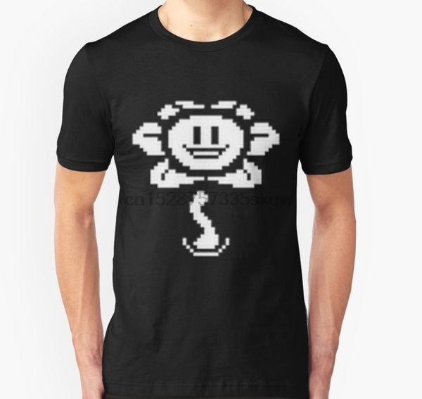 men tshirt flowey design undertale t shirt printed t-shirt tees top