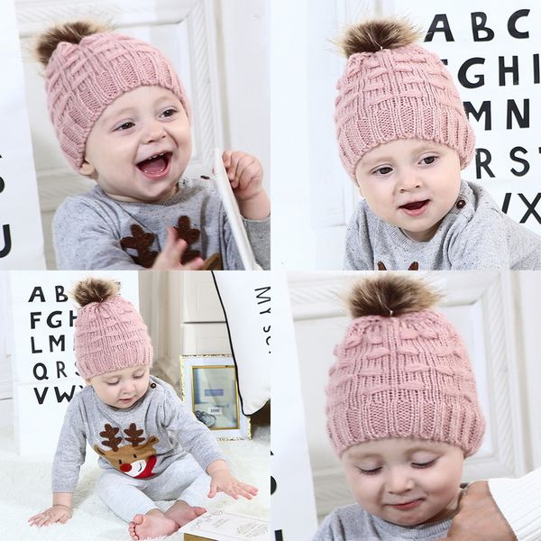 1pc and baby kids winter warm hats 2020 new knit beanie pompon soft children hats crochet parent-child fashion caps, Blue;gray 
1pc and baby kids winter warm hats 2020 new knit beanie pompon soft children hats crochet parent-child fashion caps, Blue;gray