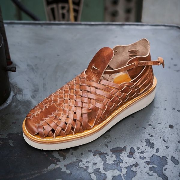 platform handmade weave vintage sandals men genuine leather rome sandals 2020 summer beach shoes sandalias plus size, Black
platform handmade weave vintage sandals men genuine leather rome sandals 2020 summer beach shoes sandalias plus size, Black