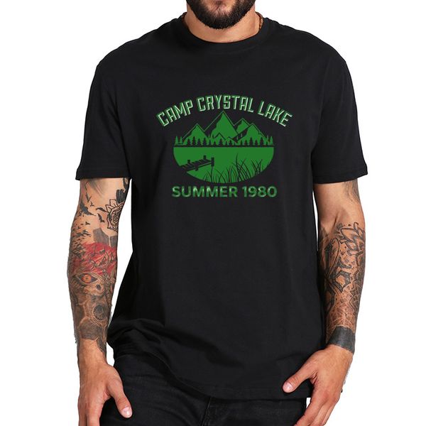 camp crystal lake t shirt friday the 13th horror movie tshirt 100% cotton eu size breathbale homme round neck casual
camp crystal lake t shirt friday the 13th horror movie tshirt 100% cotton eu size breathbale homme round neck casual