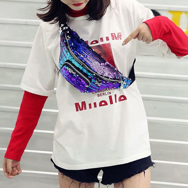 fashion dazzy sequin men and women fanny pack bum pack shopping phone and gadgets storage waist bag
fashion dazzy sequin men and women fanny pack bum pack shopping phone and gadgets storage waist bag