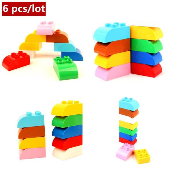 blocks gift large 2x3dots duploed 6pcs accessories for curved toys children particle bricks building duploe diy qylvyc mywjqq
blocks gift large 2x3dots duploed 6pcs accessories for curved toys children particle bricks building duploe diy qylvyc mywjqq