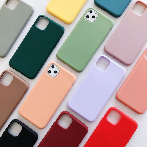 10pcs/lot simple candy color soft tpu phone cases for 11 pro max xs max xr x 8 7 6 6s plus se2 fashion solid color cover capa
10pcs/lot simple candy color soft tpu phone cases for 11 pro max xs max xr x 8 7 6 6s plus se2 fashion solid color cover capa