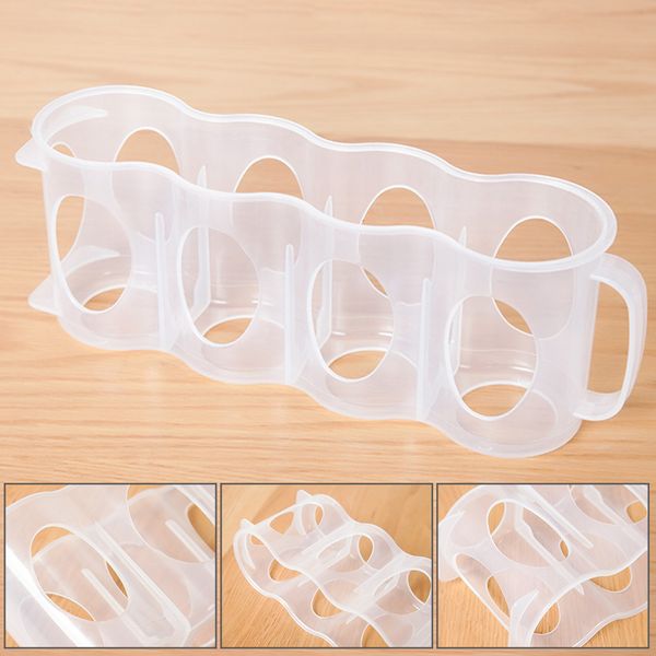 kitchen space saving for refrigerator portable can storage box 4 holes 
kitchen space saving for refrigerator portable can storage box 4 holes