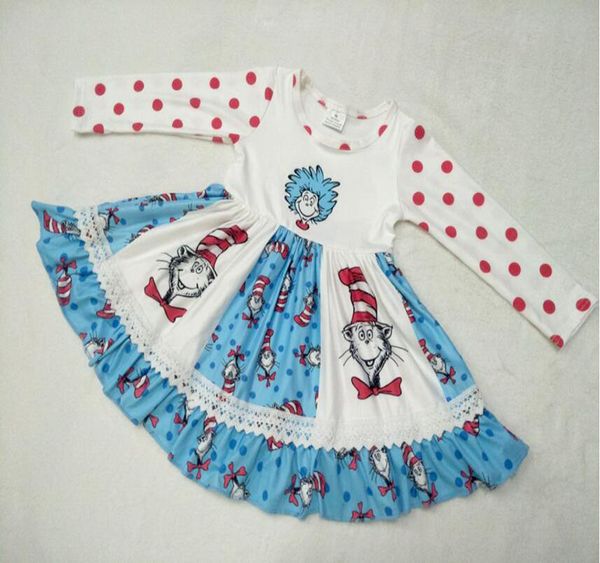 wholesale/retail cartoon dress baby girls hat character pattern long sleeve dress kid dotted children's clothing, Red;yellow
wholesale/retail cartoon dress baby girls hat character pattern long sleeve dress kid dotted children's clothing, Red;yellow