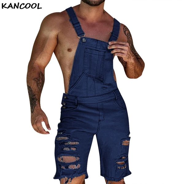 kancool new fashion men's ripped jeans overall jumpsuits summer streetwear distressed denim bib overalls for man suspender pants, Blue
kancool new fashion men's ripped jeans overall jumpsuits summer streetwear distressed denim bib overalls for man suspender pants, Blue