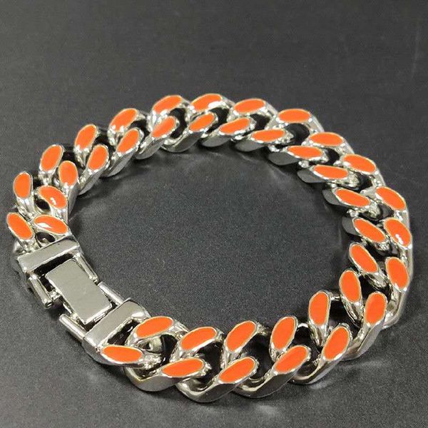 new designer brand bracelet gold plated stainless steel bracelet cuban chain men's jewelry fashion, length 20cm, width 12mm, Black
new designer brand bracelet gold plated stainless steel bracelet cuban chain men's jewelry fashion, length 20cm, width 12mm, Black