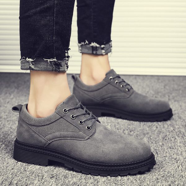 trend worker boot versatile boot martin boots england casual leather shoes spring sh lady shoes -40, Black
trend worker boot versatile boot martin boots england casual leather shoes spring sh lady shoes -40, Black