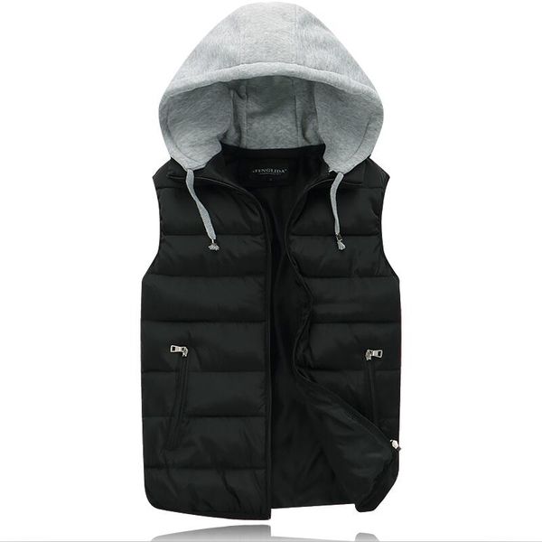 large size 3xl vest men's clothing 2020 new jackets men's vests short slim hooded thick warm coat male jacket black, Black;white
large size 3xl vest men's clothing 2020 new jackets men's vests short slim hooded thick warm coat male jacket black, Black;white