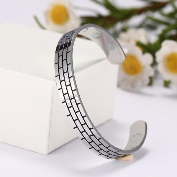 Lemegeton Fashion Bangles & Bracelets For Woman Men Stainless Steel Cuff Bracelets Geometric Health Magnetic Geometric Bracelet
Lemegeton Fashion Bangles & Bracelets For Woman Men Stainless Steel Cuff Bracelets Geometric Health Magnetic Geometric Bracelet