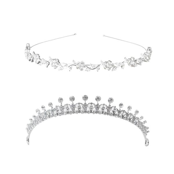 hair accessories bridal bridesmaid flower-leaf pattern headband & silver color rhinestone tiaras crowns for women headbands
hair accessories bridal bridesmaid flower-leaf pattern headband & silver color rhinestone tiaras crowns for women headbands