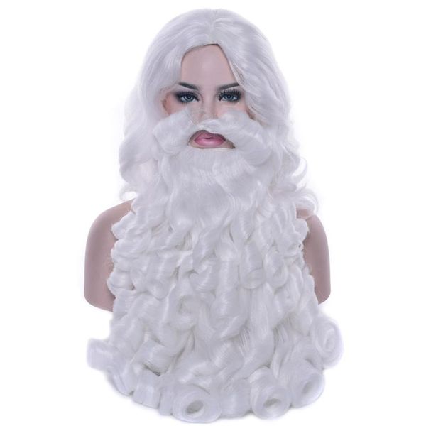 santa claus wig beard long white fancy dress costume accessory for christmas party tn88
santa claus wig beard long white fancy dress costume accessory for christmas party tn88