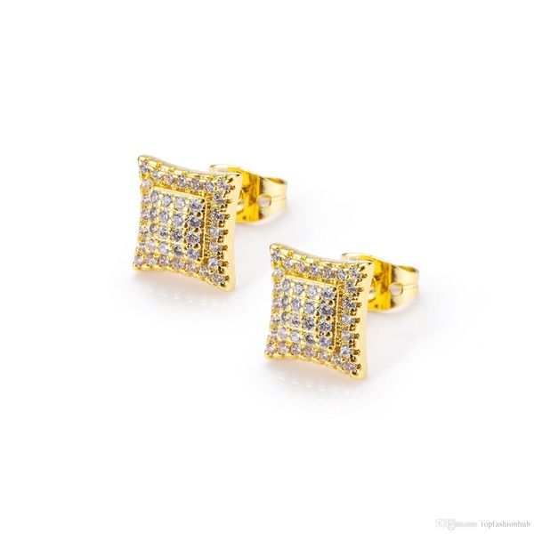 Hip Hop Stud Earring Gold Plated Copper Golden Micro Pave Cubic Zircon Square Stud Earring Hot
Hip Hop Stud Earring Gold Plated Copper Golden Micro Pave Cubic Zircon Square Stud Earring Hot