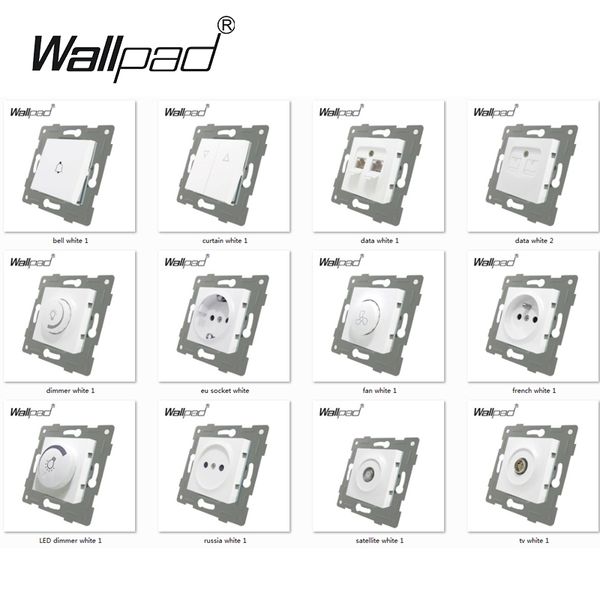 diy eu function key l6 for module white button switch and socket with mounting wallpad l6 series
diy eu function key l6 for module white button switch and socket with mounting wallpad l6 series