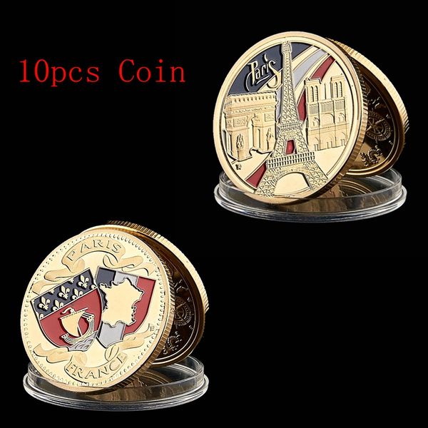 10pcs 1889 france paris craft landmark tower triumphal arch 100th anniversary of the french revolution gold plated coin value collectibles
10pcs 1889 france paris craft landmark tower triumphal arch 100th anniversary of the french revolution gold plated coin value collectibles