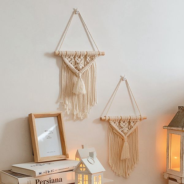 wall hanging tapestry cotton rope tassel hand woven bohemian tapestry geometric art beautiful living room home decor
wall hanging tapestry cotton rope tassel hand woven bohemian tapestry geometric art beautiful living room home decor