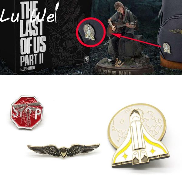 the last of us 2 cosplay accessories backpack pins brooch pilot rocket spaceship badge brooch for game fans jewelry gift, Silver
the last of us 2 cosplay accessories backpack pins brooch pilot rocket spaceship badge brooch for game fans jewelry gift, Silver