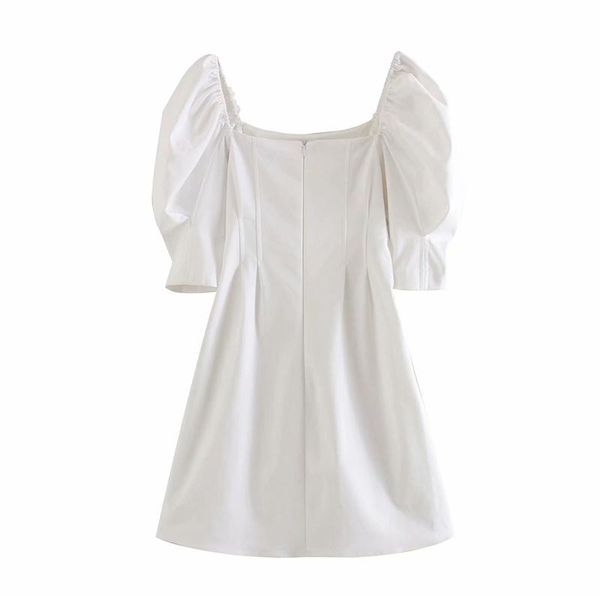 summer elegant white mini dress women fashion puff sleeve pleated party dresses square collar casual tunic dress vestidos026, Black;gray
summer elegant white mini dress women fashion puff sleeve pleated party dresses square collar casual tunic dress vestidos026, Black;gray