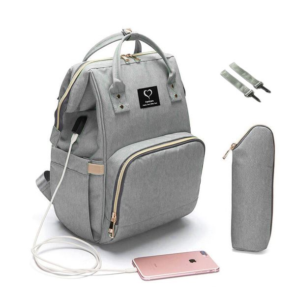 diaper backpack large capacity nappy bag waterproof maternity travel nursing bags baby care stroller handbags usb design lj200827
diaper backpack large capacity nappy bag waterproof maternity travel nursing bags baby care stroller handbags usb design lj200827