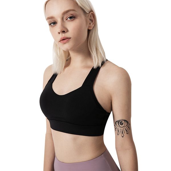 fitness yoga bra sports underwear ladies breathable shockproof running professional yoga vest fitness bras, White;black
fitness yoga bra sports underwear ladies breathable shockproof running professional yoga vest fitness bras, White;black