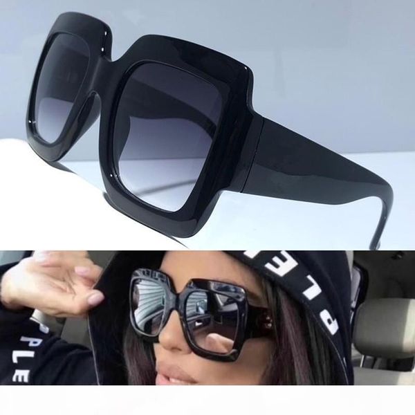 popular women goggle sunglasses designer 0053 summer generous style square full frame solid color glasses uv protection 0053s, White;black
popular women goggle sunglasses designer 0053 summer generous style square full frame solid color glasses uv protection 0053s, White;black