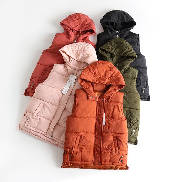 women's down & parkas 2021 women sleeveless vest winter warm plus size 3xl cotton padded jacket female veats mandarin collar waistcoat, Black
women's down & parkas 2021 women sleeveless vest winter warm plus size 3xl cotton padded jacket female veats mandarin collar waistcoat, Black
